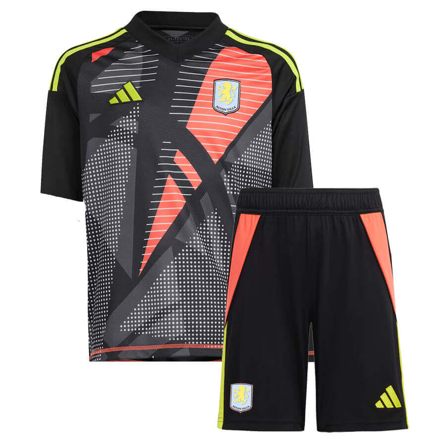 Aston-Villa-Black-Kids-Goalkeeper-Football-Kit-24-25